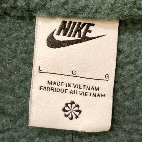 Nike Men's Sportswear Club Fleece Jacket in Fir Green Size Large NWT - Picture 5 of 9